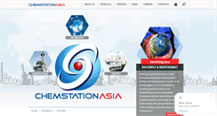 Desktop Screenshot of chemstationasia.com